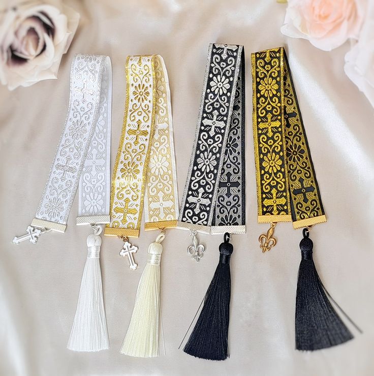 Ribbon Christian Bookmarks for Bible and Prayer Book
